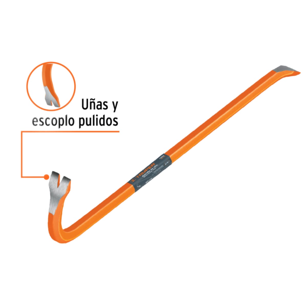 Diablo Saca Clavos 3/4x60cm Pata De Cabra Truper3