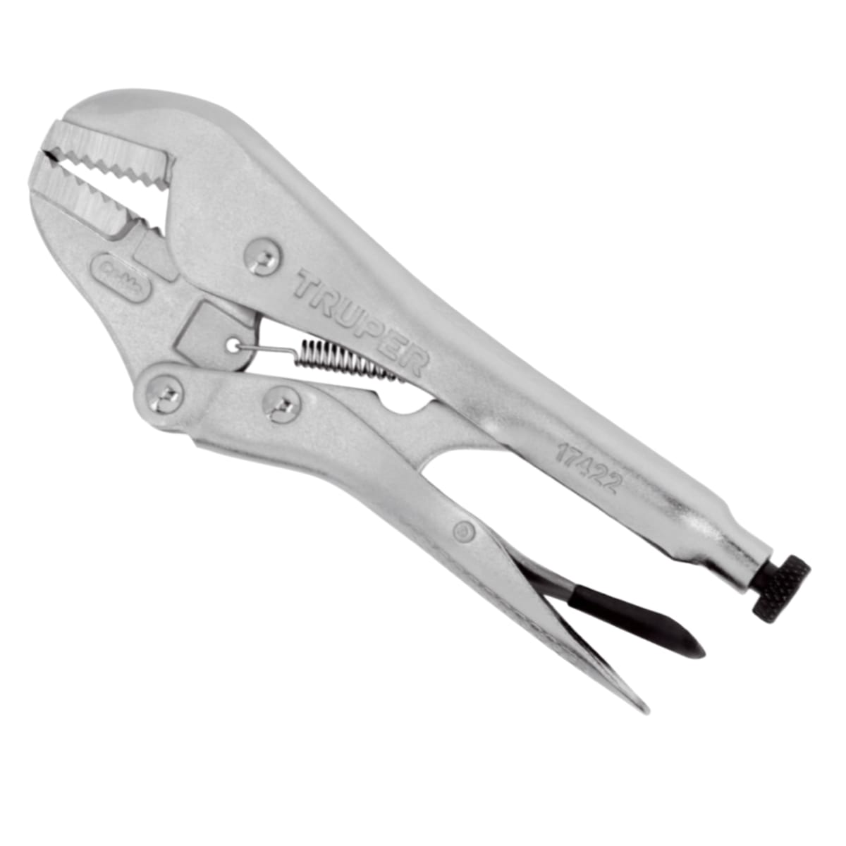 Alicate caiman recto 7 pulgadas pinza de presion truper2