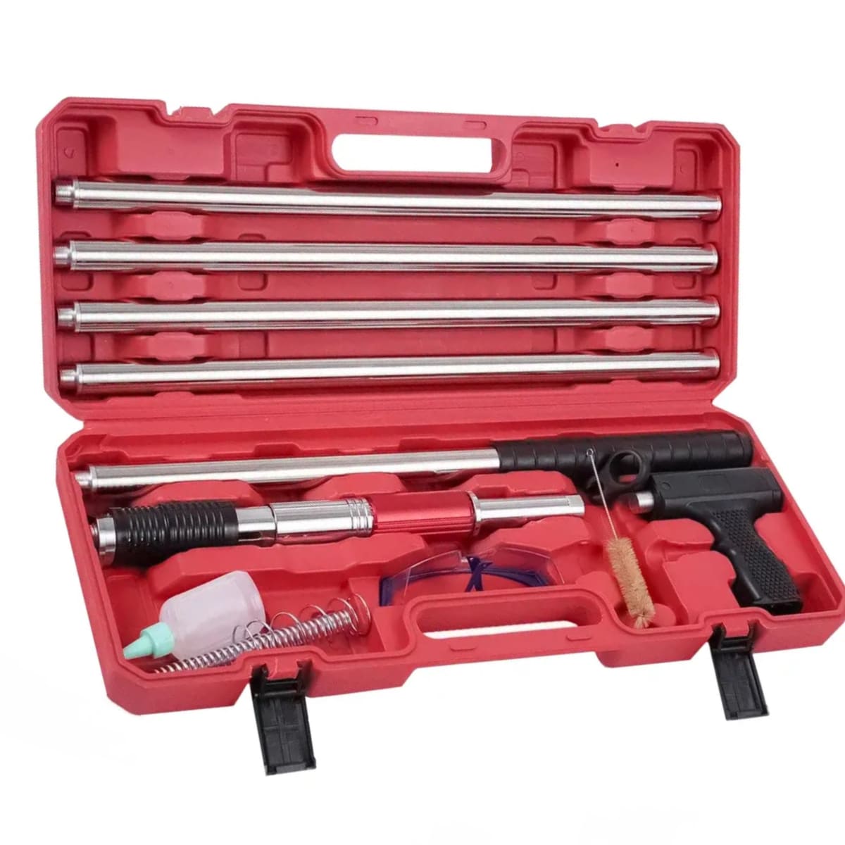 Pistola De Clavo Manual Con Varillas De Extensiones Mas Clavo Polvora Fulminante Con Golilla2