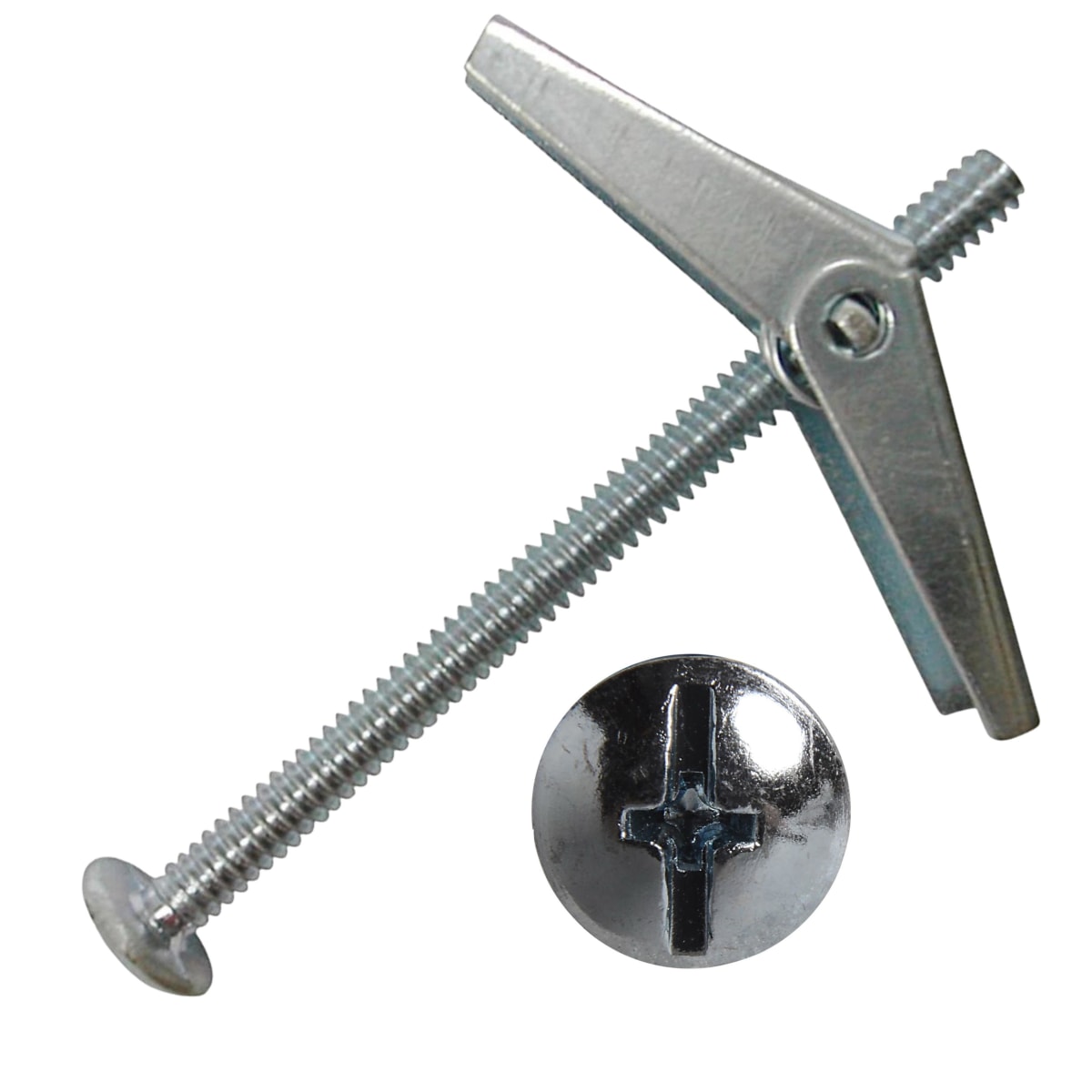 Anclaje Mariposa 3/16x4 Pulg Pack 20und Pared Hueca Y Tabiques 0