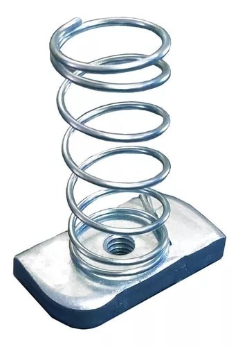 Tuerca Riel Con Resorte 1/4 - 20H Unc Zincada 0