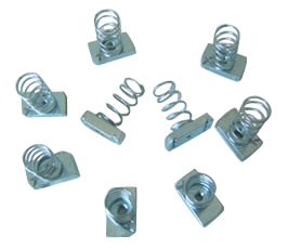 Tuerca Riel Con Resorte 1/4 - 20H Unc Zincada Pack 10Und3