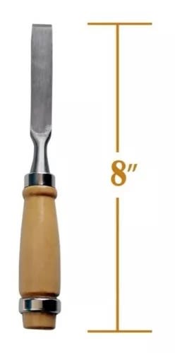 Gubias 12 piezas profesional mango de madera4