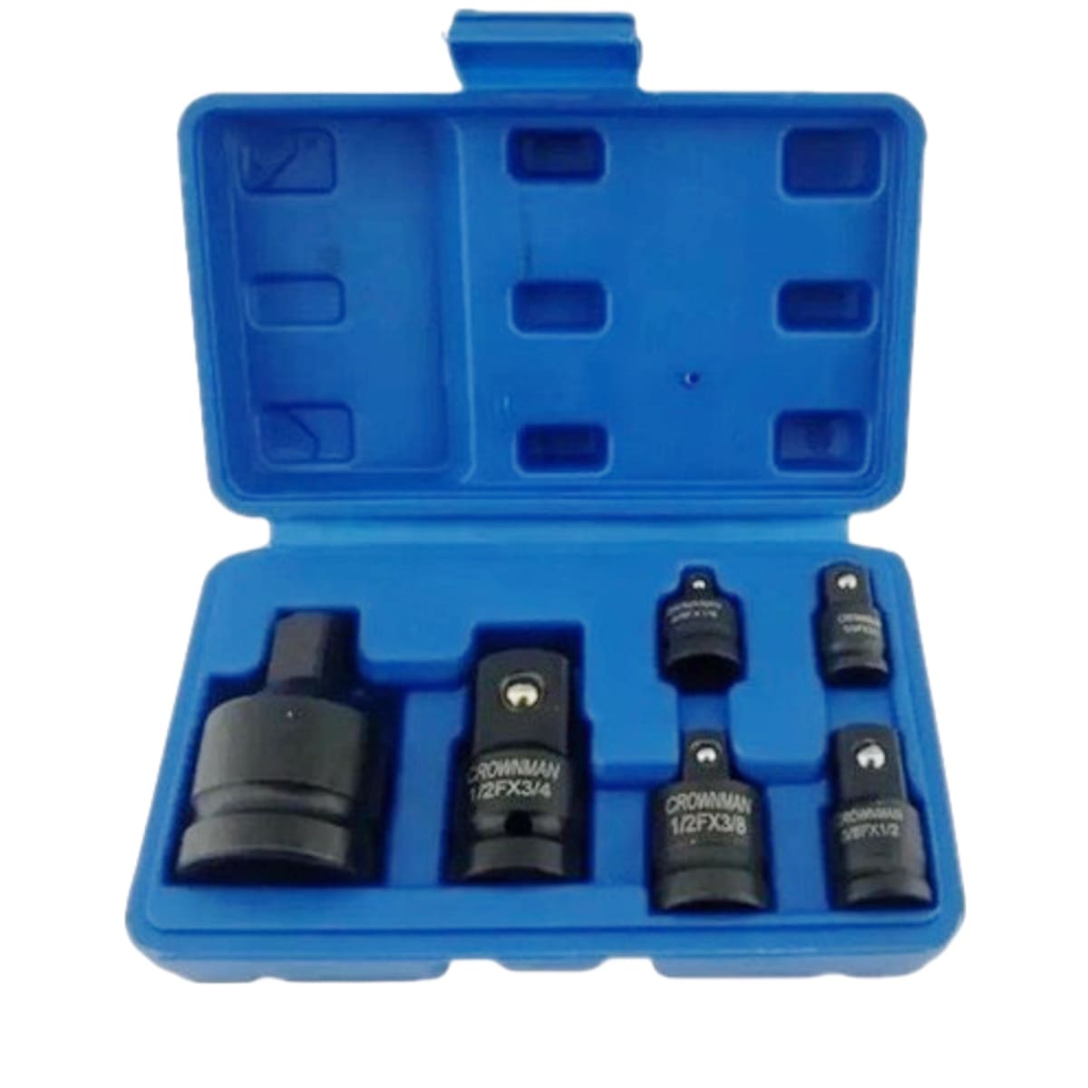 Adaptador Cuadrante Para Dado Impacto 3/4, 1/2, 3/8, 1/4 de 6pcs Encastre Reductor Ampliacion3