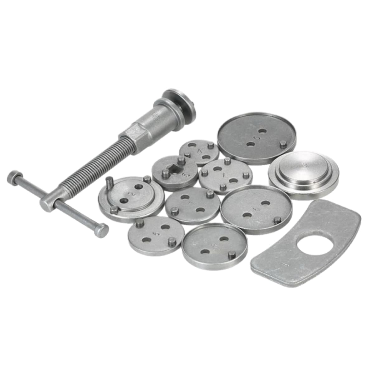 Set Prensas Compresor Caliper Freno Delantero Y Trasero 12 pcs Autos y Camionetas2