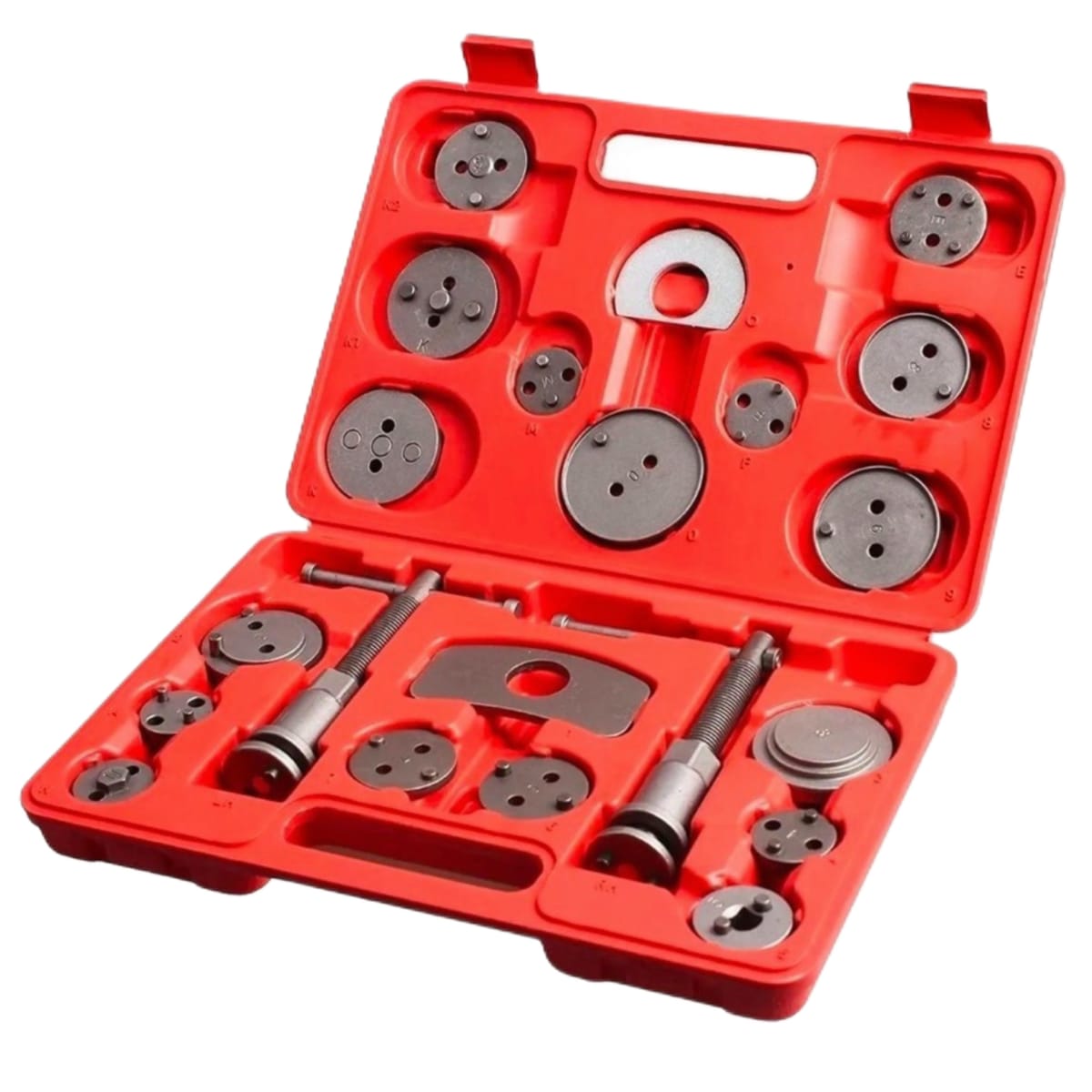 Set Prensas Compresor Caliper Freno Delantero Y Trasero 21 pcs Autos Y Camionetas 0