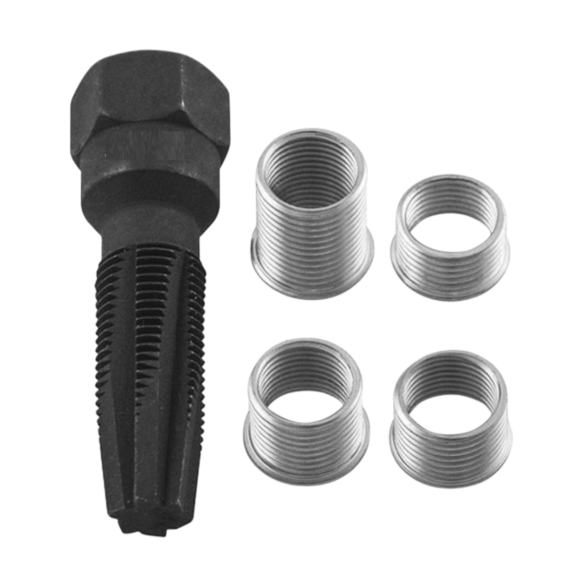 Juego Reparador Hilo Bujia 14mm P-1.25 Bushin 5 pcs 0
