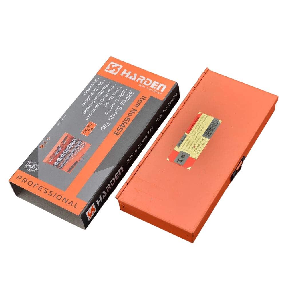 Juego De Machos Y Terrajas en Milimetro 32 pcs HARDEN3