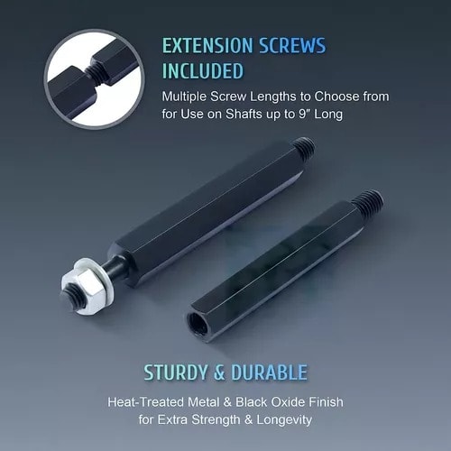 Kit extractor de rodamientos bujes separadores poleas 14 piezas7