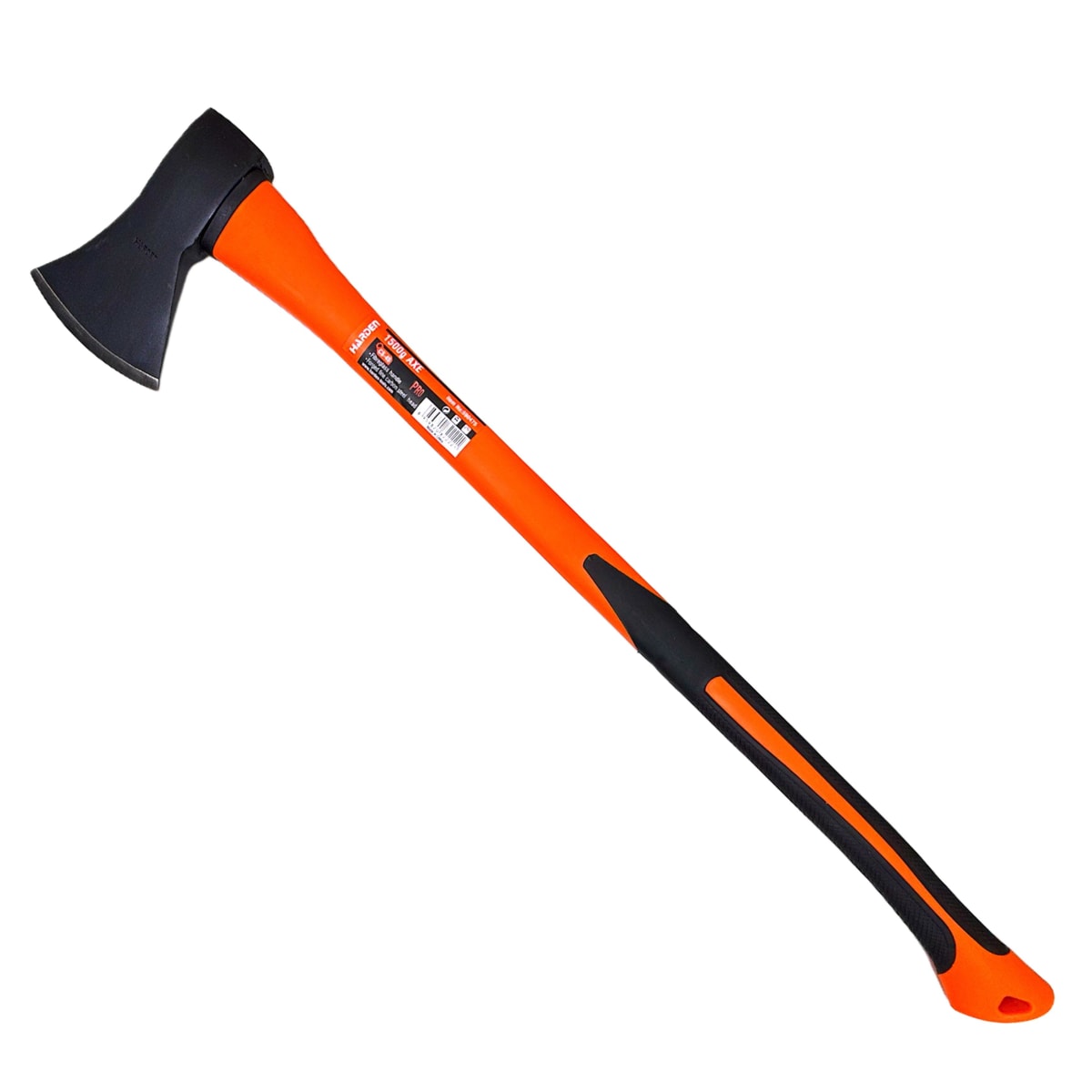 Hacha 1500grs Acero Al Carbono Con Mango Largo De Fibra2