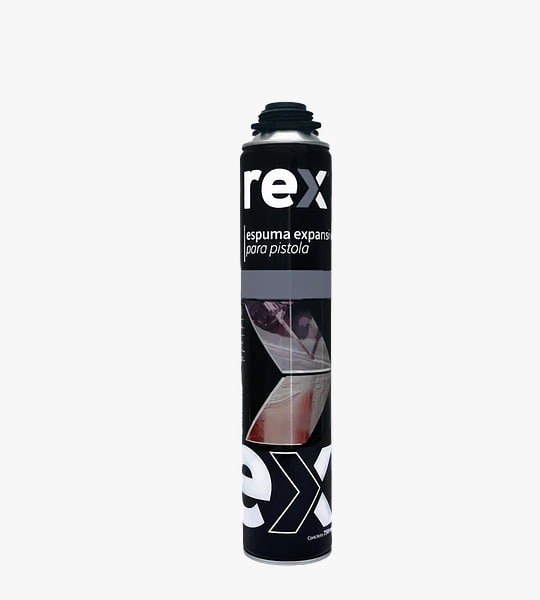 Espuma expansiva para pistola 750 ml marca rex 0