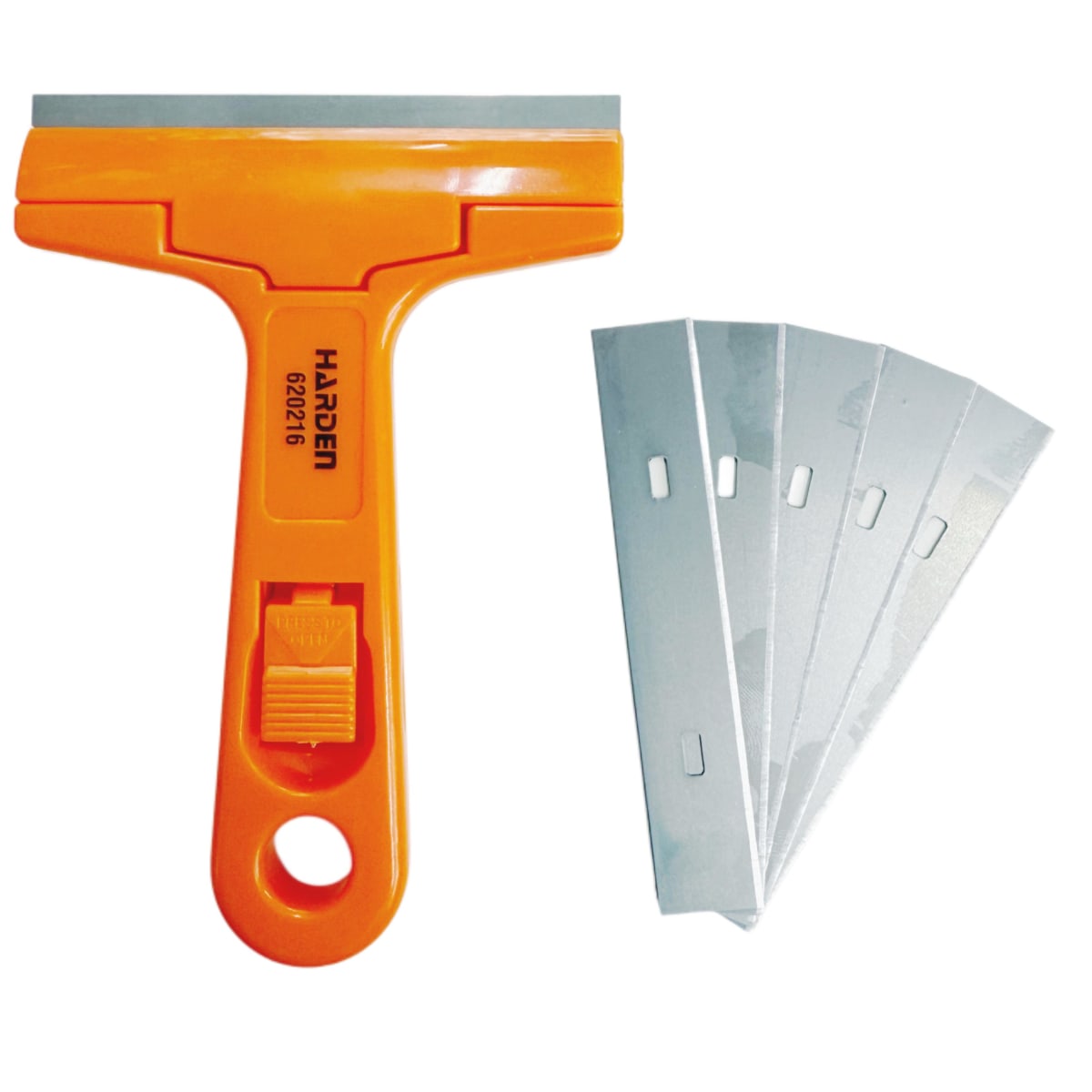 Raspador Vidrio + Cuchillas 100x145mm Ceramica Harden 0