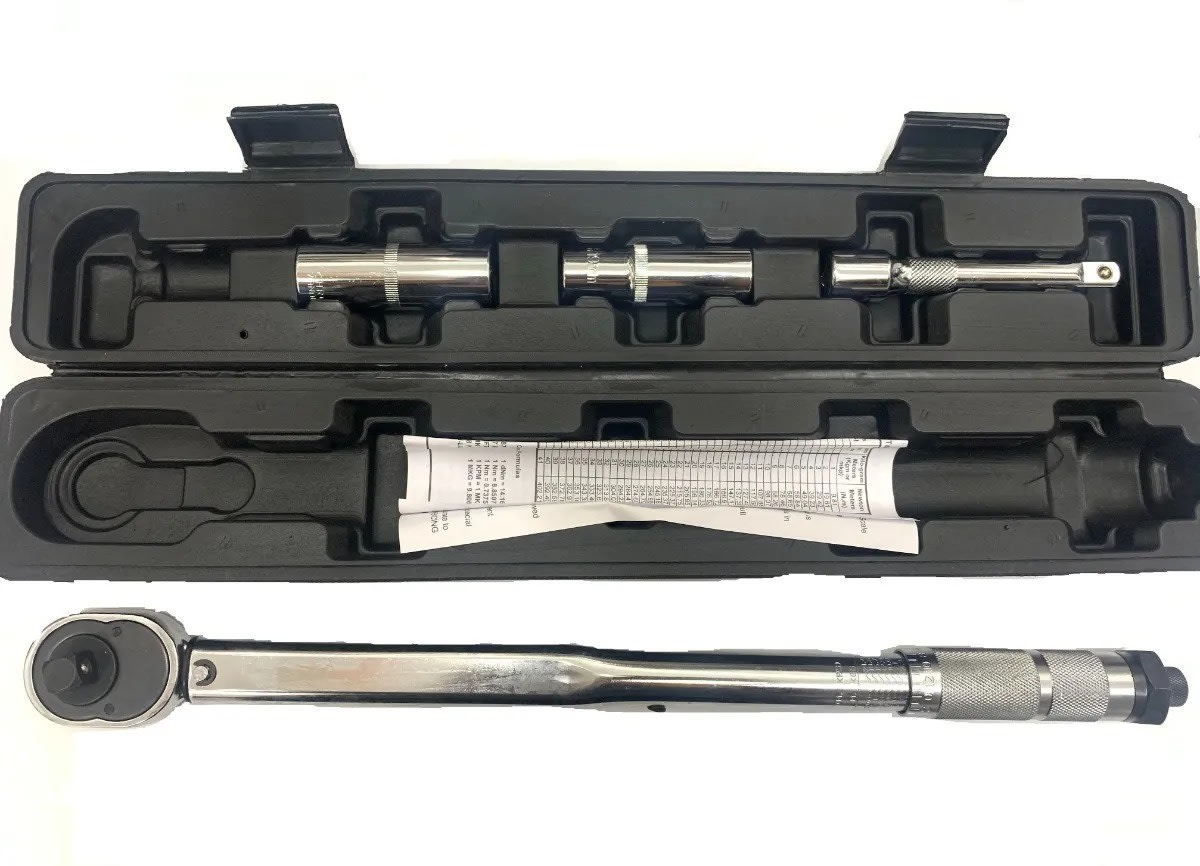 Llave Torque 1/2 torquimetro profesional con dados2