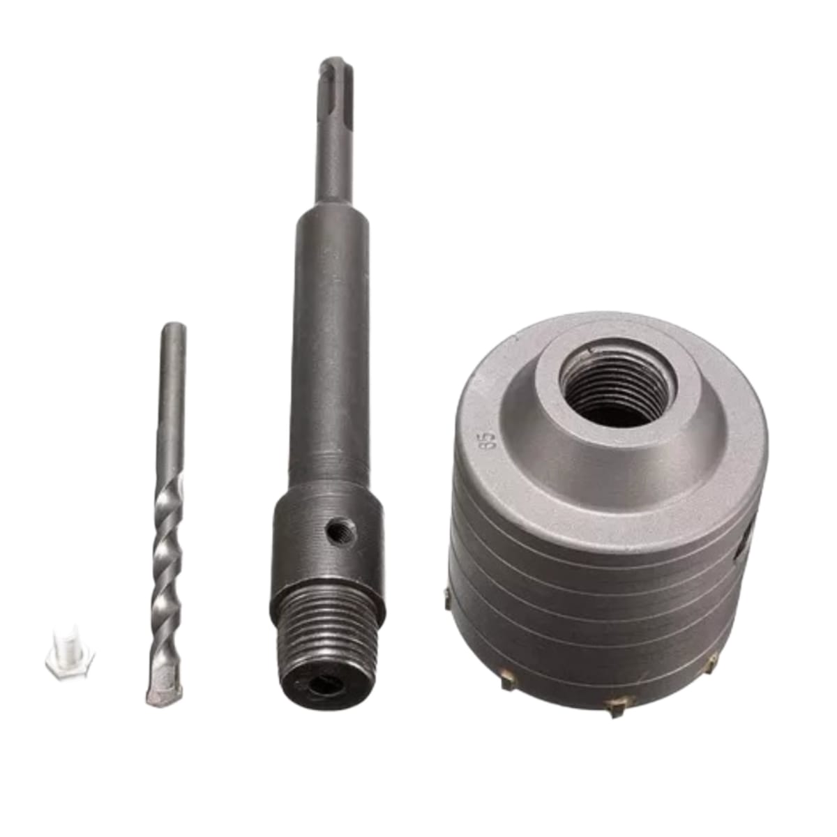 Sierra Copa Diamantada 65mm Concreto Hormigon + toma 200mm Sds Plus 0