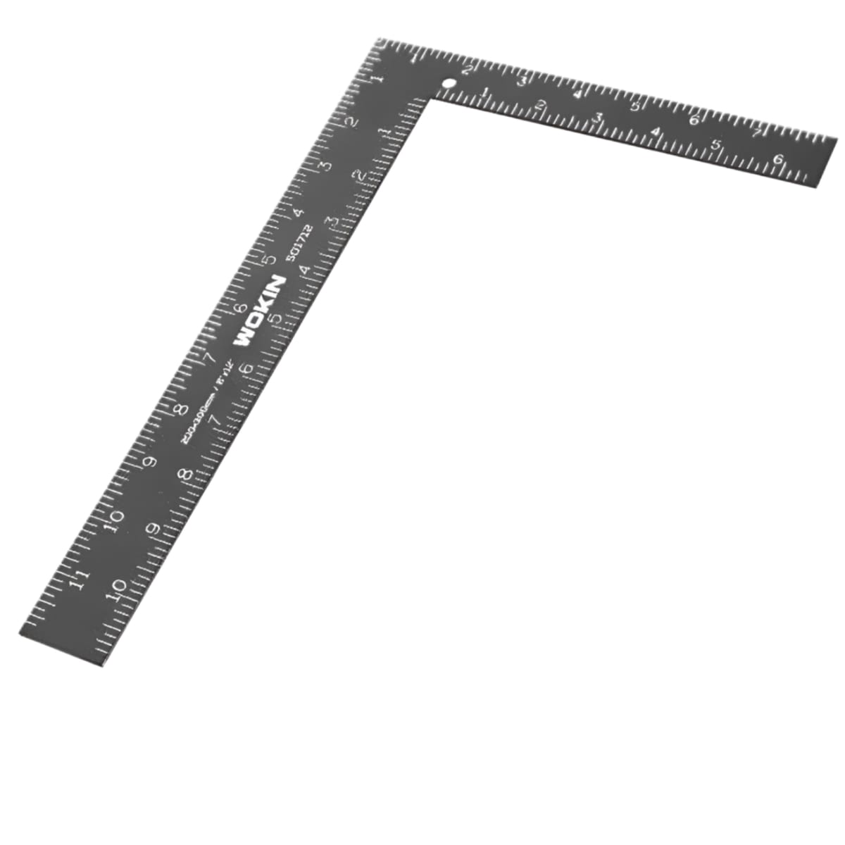 Escuadra Albañil 400x600mm Milimetrica Pulgadas Wokin 0