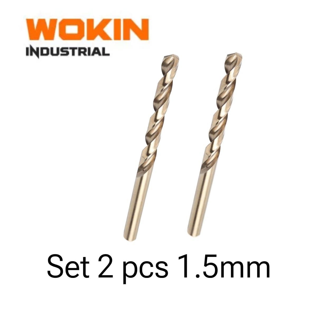 Broca Hss Cobalto 5% SAE M35 Angulo De Corte 135 grados Wokin4