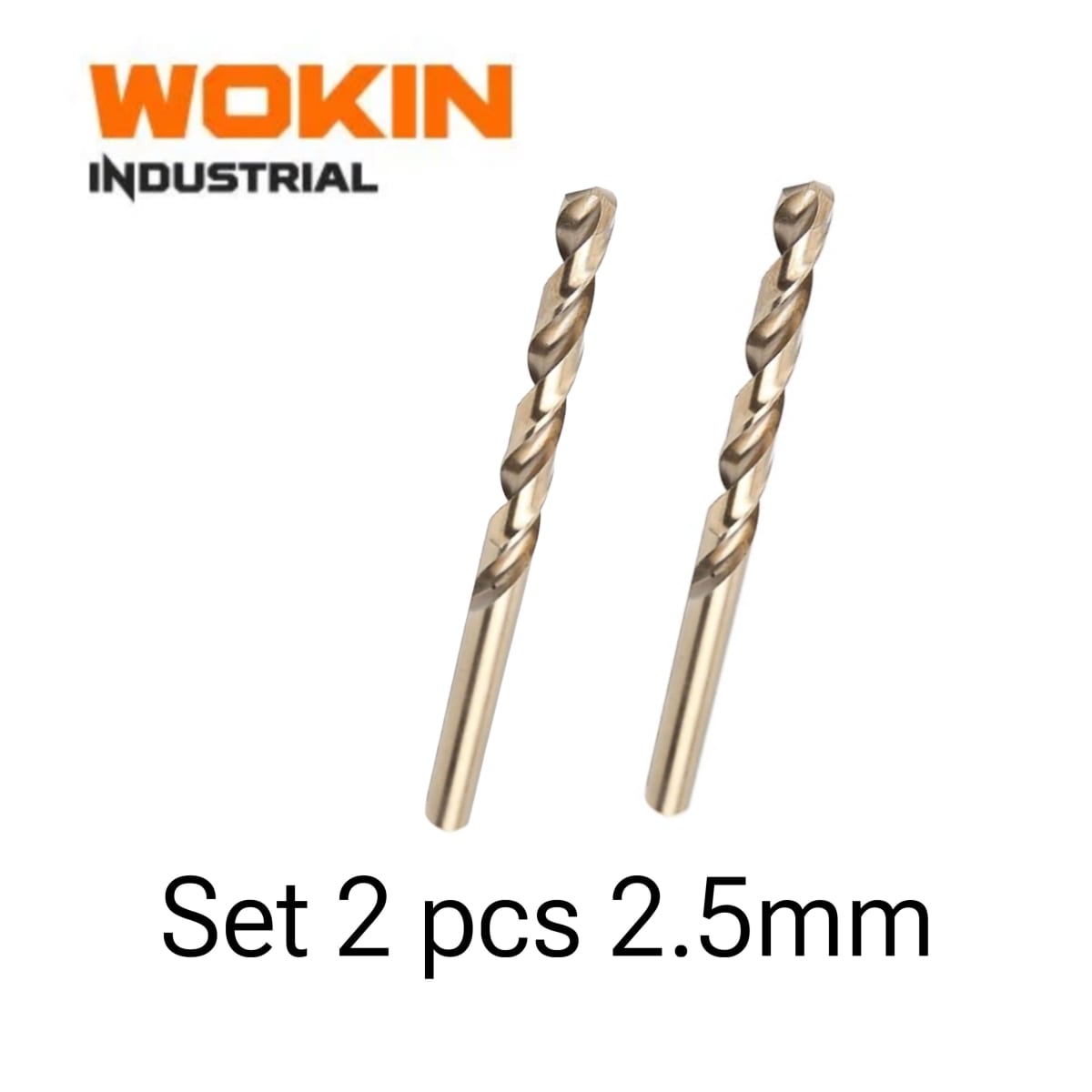 Broca Hss Cobalto 5% SAE M35 Angulo De Corte 135 grados Wokin2