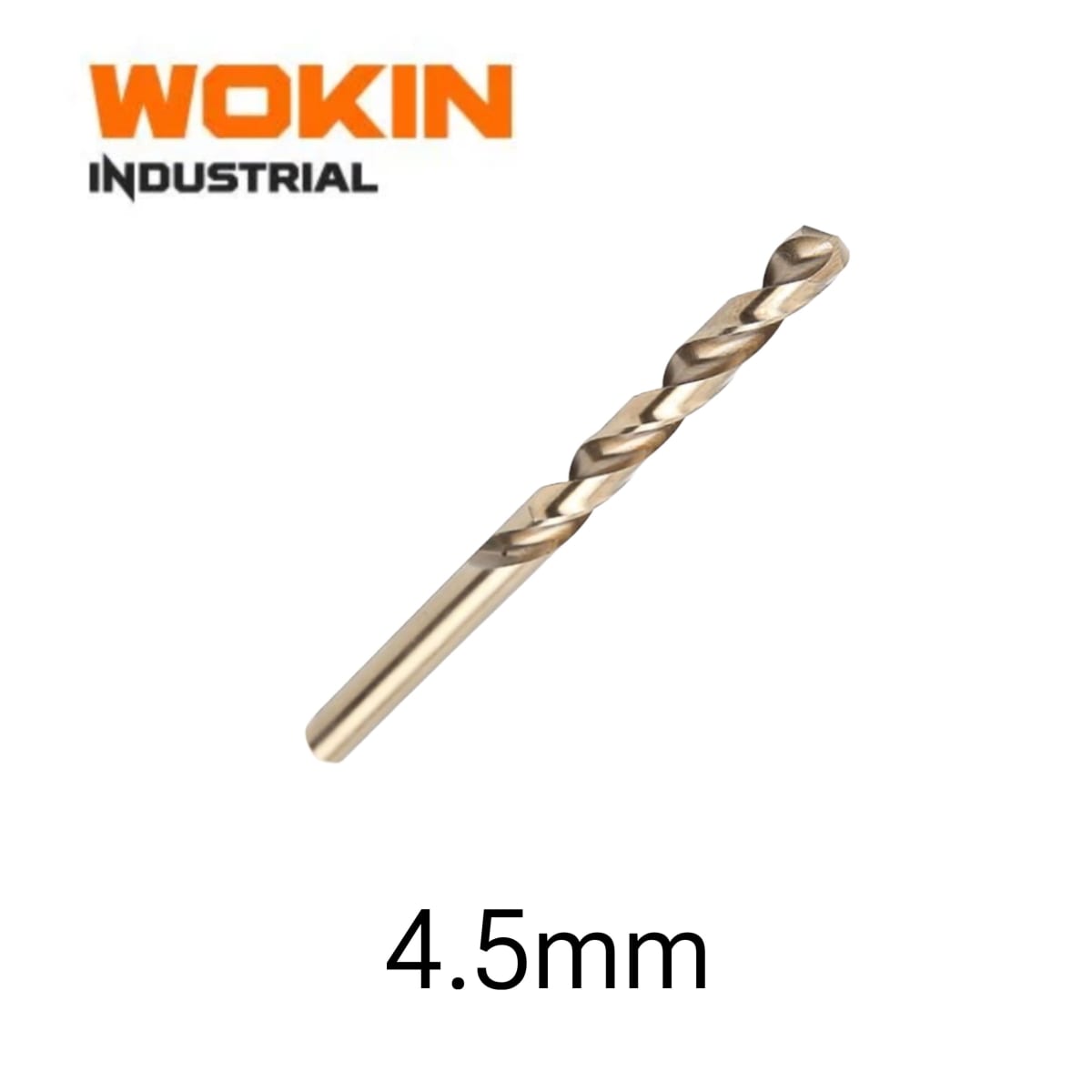 Broca Hss Cobalto 5% SAE M35 Angulo De Corte 135 grados Wokin12