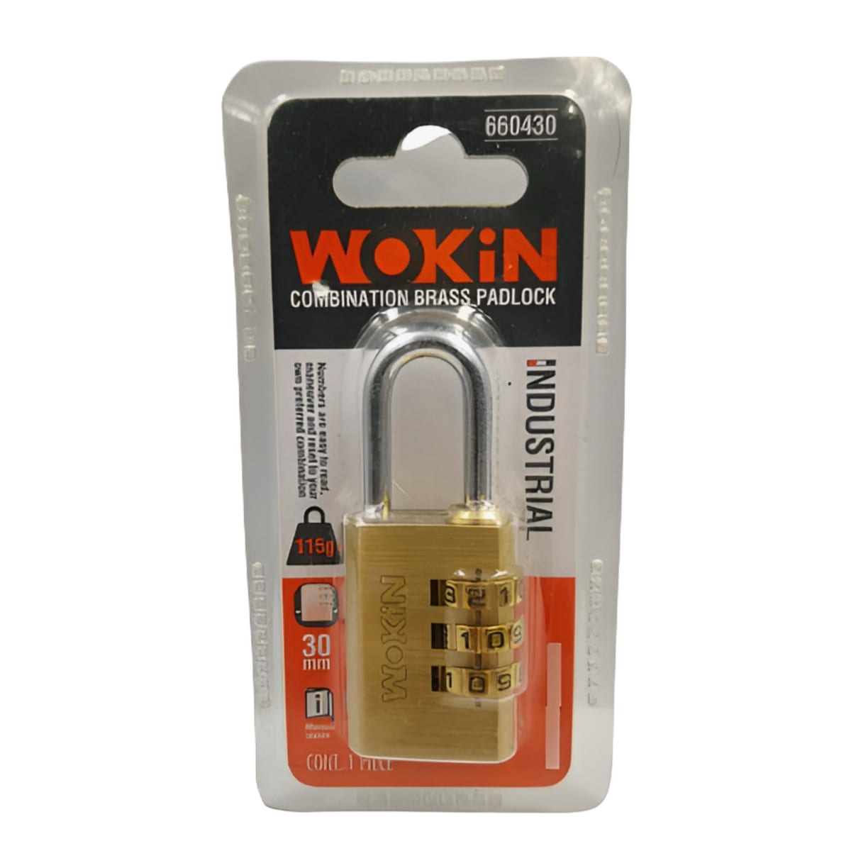 Candado Con Clave  30mm Maletas Casilleros Wokin3