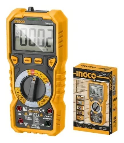 Multimetro Digital Tester 750V Ingco2
