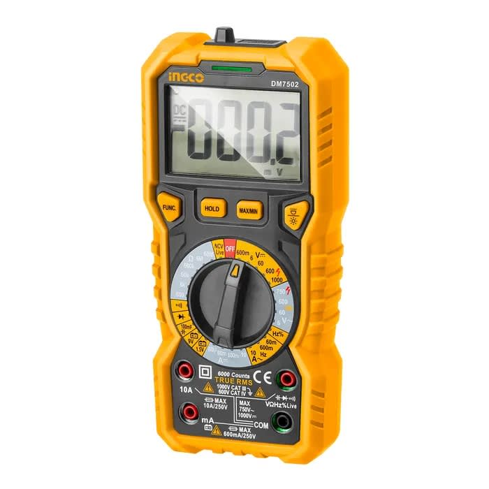Multimetro Digital Tester 750V Ingco 0
