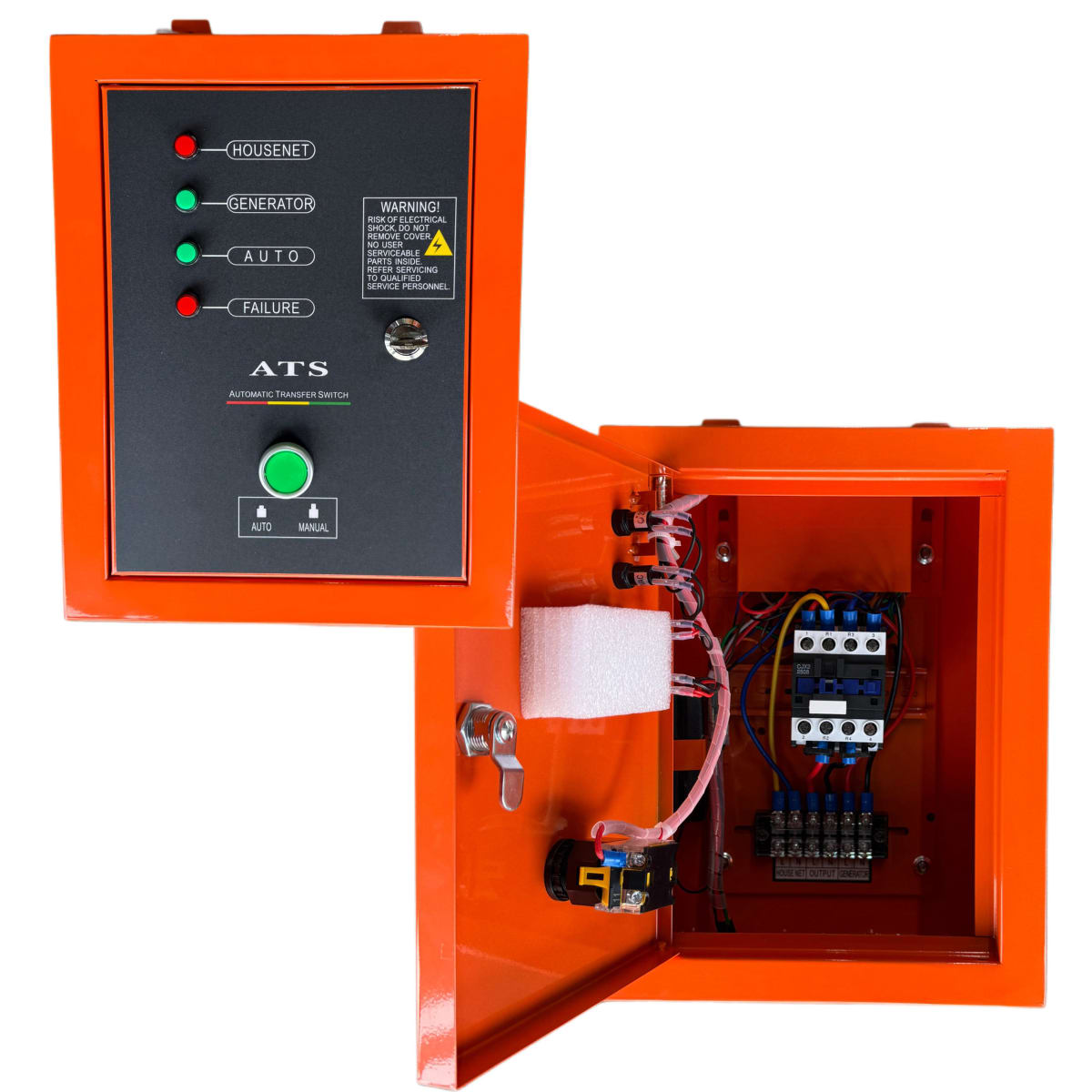 Generador Electrico Bencinero 3200w Con ATS Incluido FS-3200E REDBO6