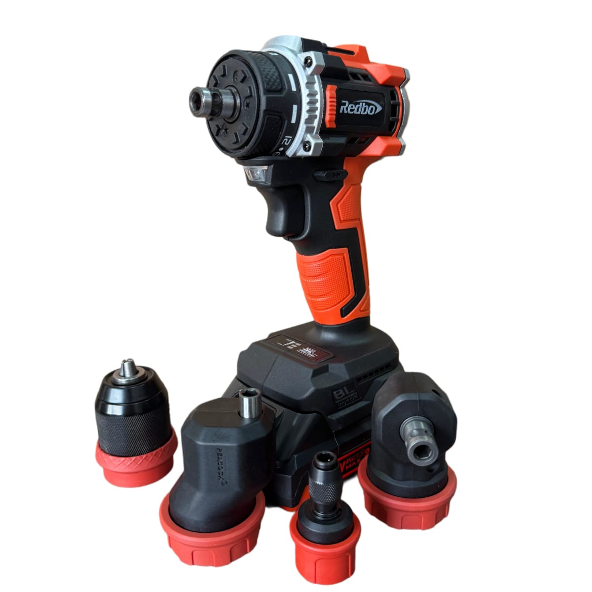 Atronillador Multifuncional Inalambrico Cabezas Intercambiables 20v 5en1 RB-20PBLSS Pluss5