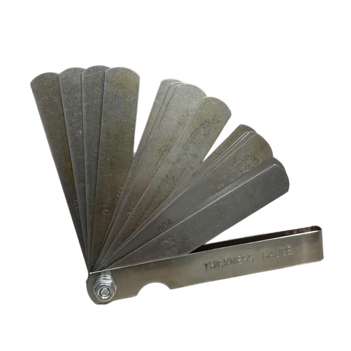 Feeler Calibrador Mecanico De Valvula Bujias Feller 15 Hojas2