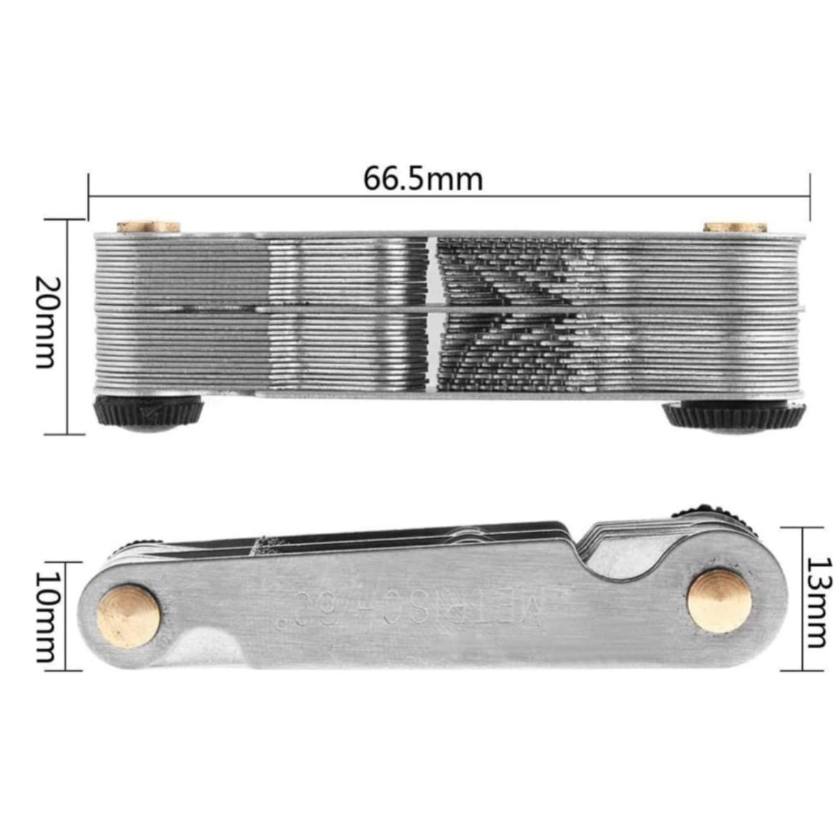 Cuenta Hilo / Medidor De Rosca De Paso Calibrador 36pcs3