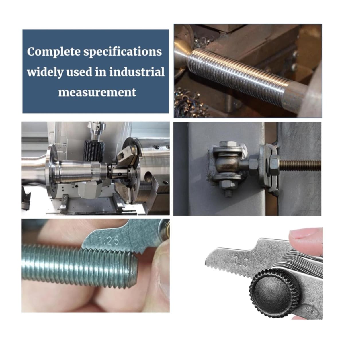 Cuenta Hilo / Medidor De Rosca De Paso Calibrador 36pcs2