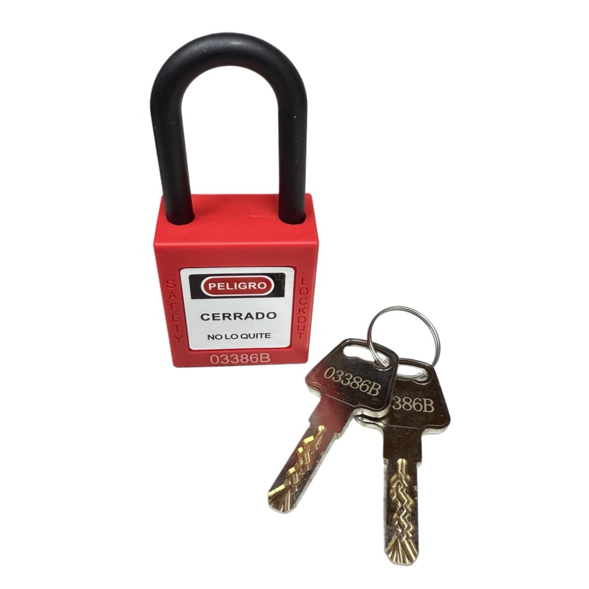 Candado De Bloqueo Dieléctrico Kbeen 2 Llaves Colores Surtidos2