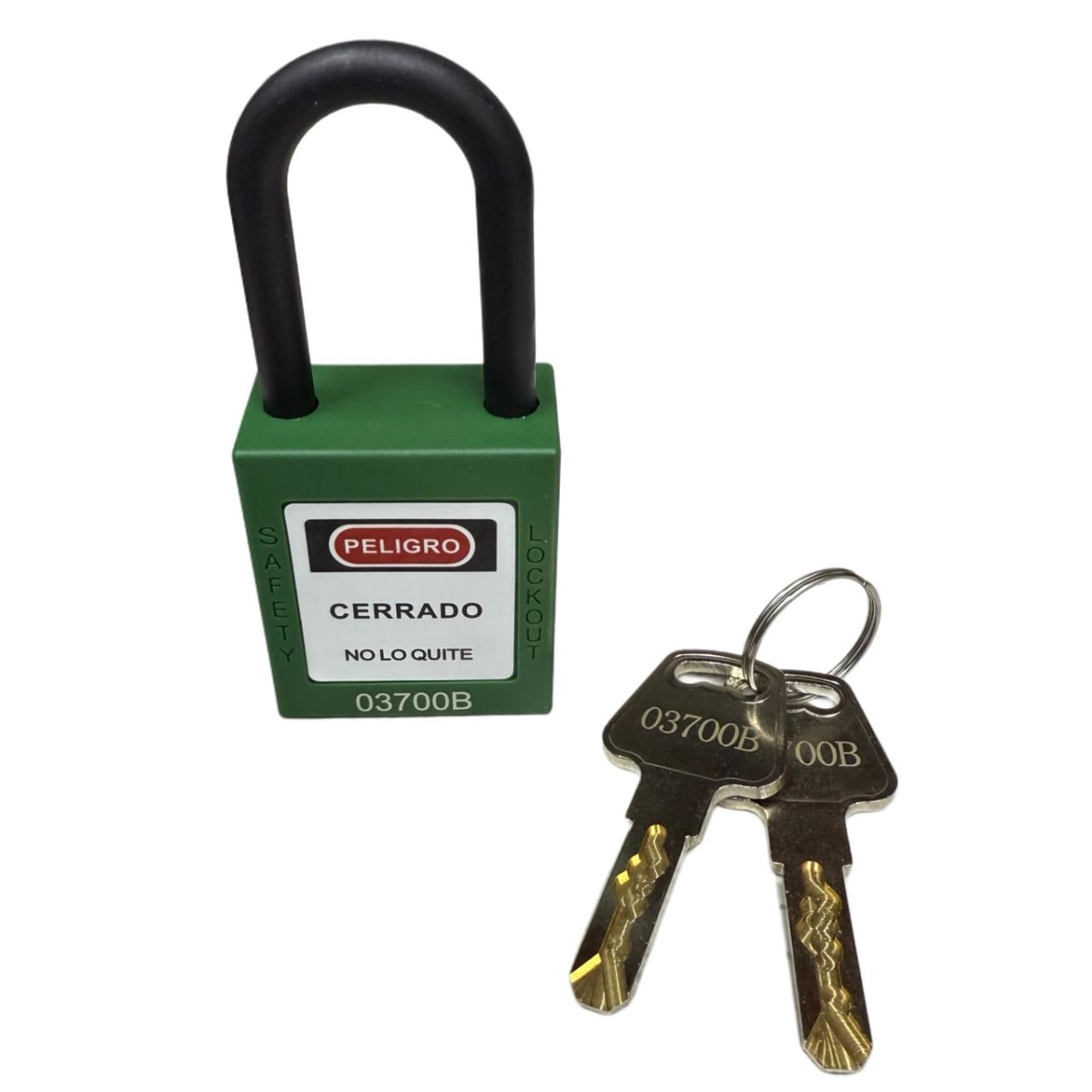 Candado De Bloqueo Dieléctrico Kbeen 2 Llaves Colores Surtidos7