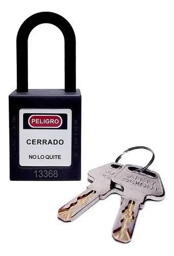 Candado De Bloqueo Dieléctrico Kbeen 2 Llaves Colores Surtidos4