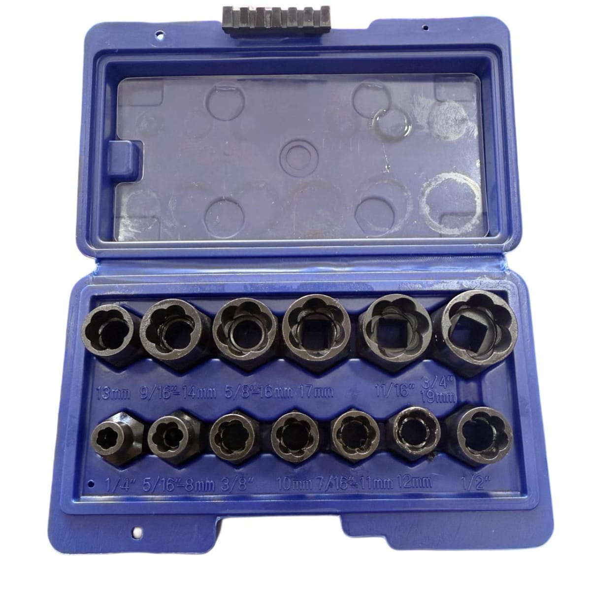 KIT EXTRACTOR PARA TUERCAS Y PERNO RODADO 13 PCS 0
