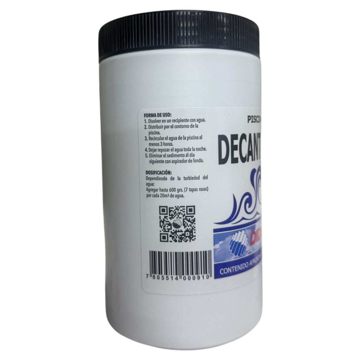 Decantador Para Piscina 1 kilo ( Sulfato De Aluminio ) Granulado Dideval2