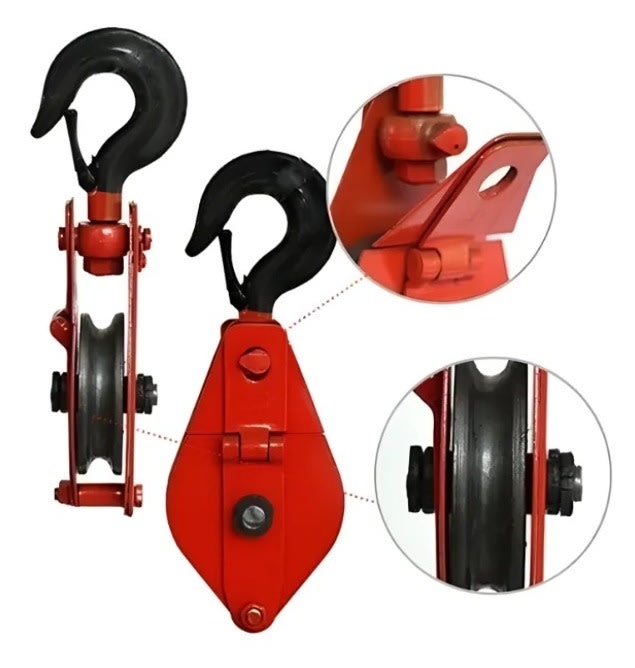 Polea Roldana 1 Tonelada Alta Resistencia2