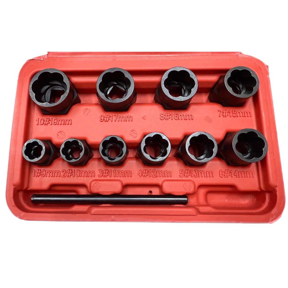 Kit Extractor Para Tuerca, Dados Pernos Rodados 10pcs4