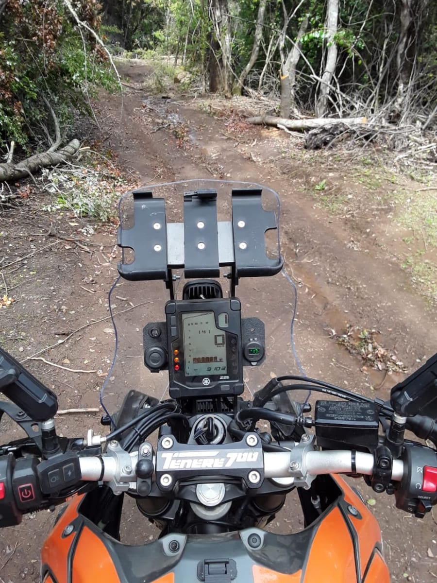 Torre Tipo Rally Para Tenere 700 Soporte De Navegacion2