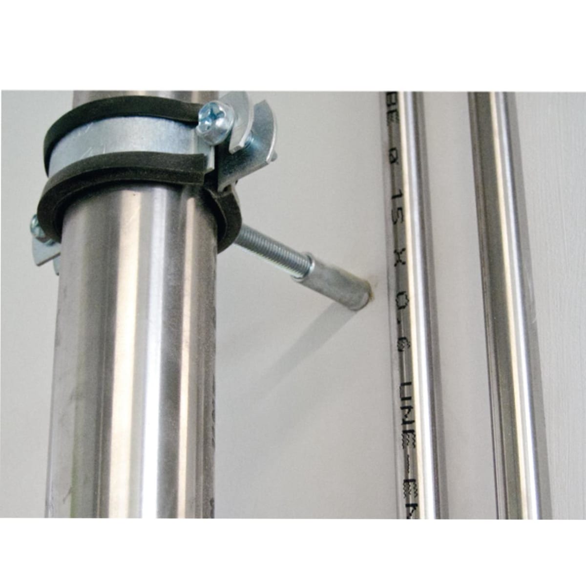 Abrazadera Isofonica Reforzada 107 A 112mm Para Colgar Tubo2