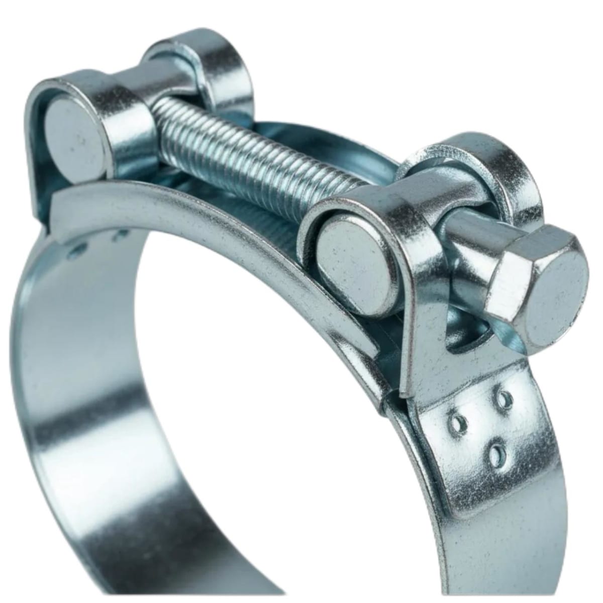 Abrazadera Alta Presion Manguera Industrial Zincada Turbos Escapes6