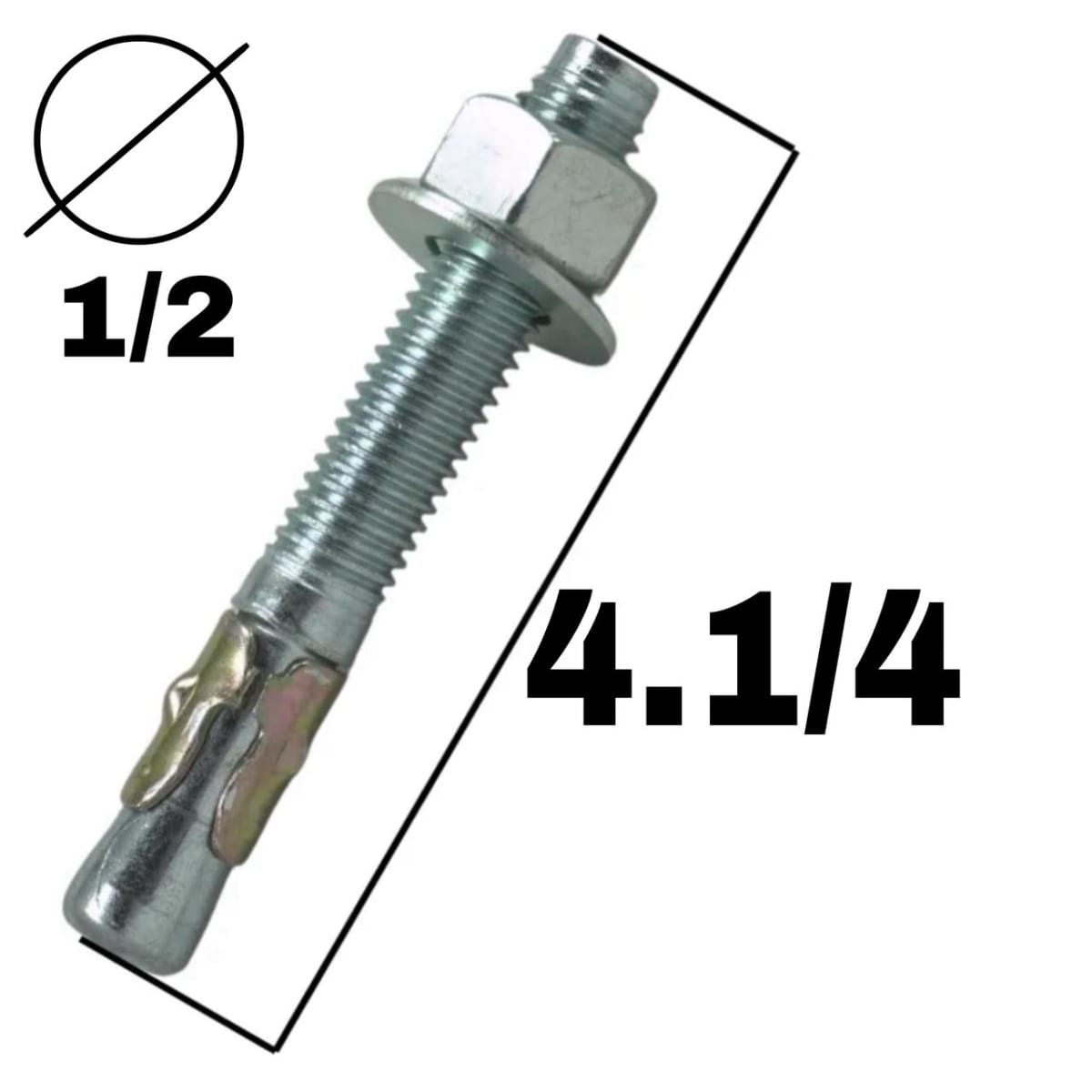 Pernos De Anclaje Expansion Zincado Para Fijaciones De Cuña2