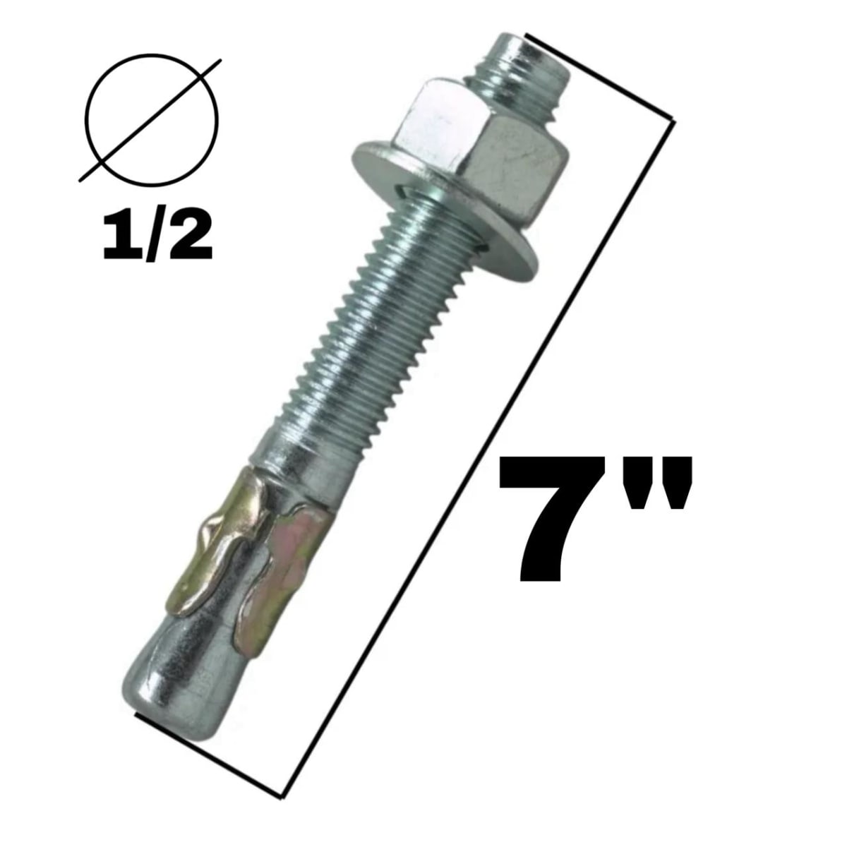 Pernos De Anclaje Expansion Zincado Para Fijaciones De Cuña5
