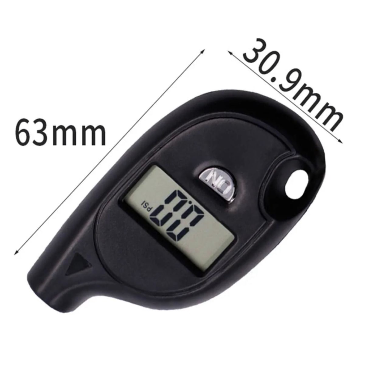 Medidor Presion Aire Calibrador Digital Para Neumatico Llavero3