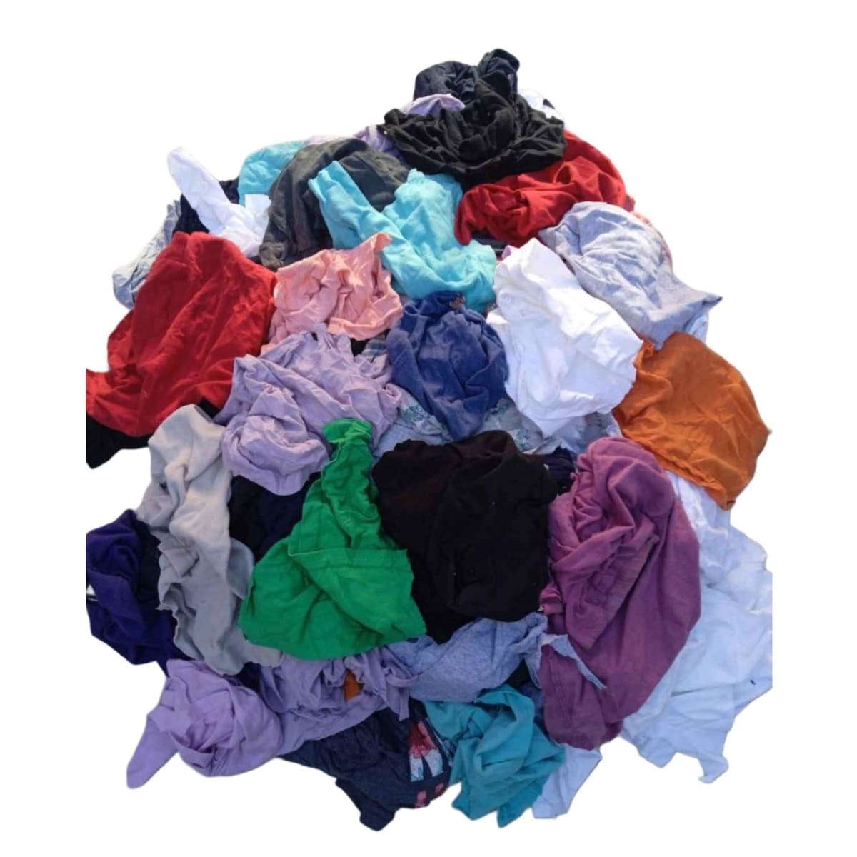 PACK 10 kg Huaipe Trapo Limpieza Paño Color algodon bolsa 1kg2