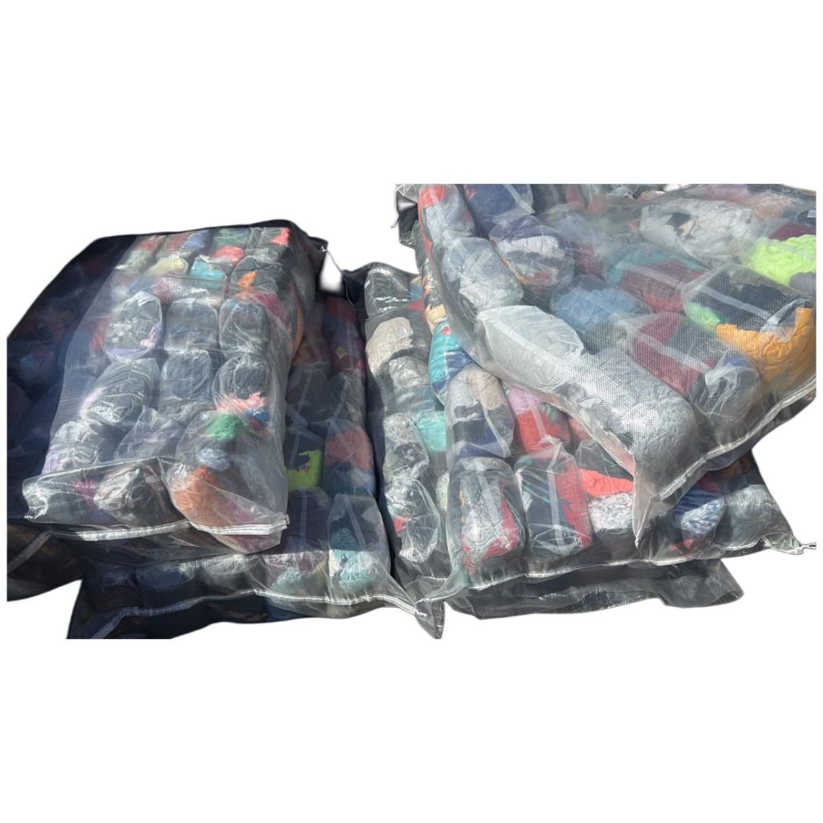 PACK 10 kg Huaipe Trapo Limpieza Paño Color algodon bolsa 1kg3