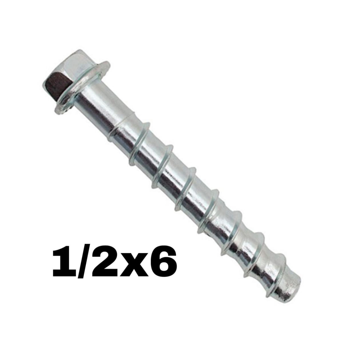 PERNO ANCLAJE KWIK HUS 1/2x6 TORNILLO DIRECTO HORMIGON CONCRETO 0