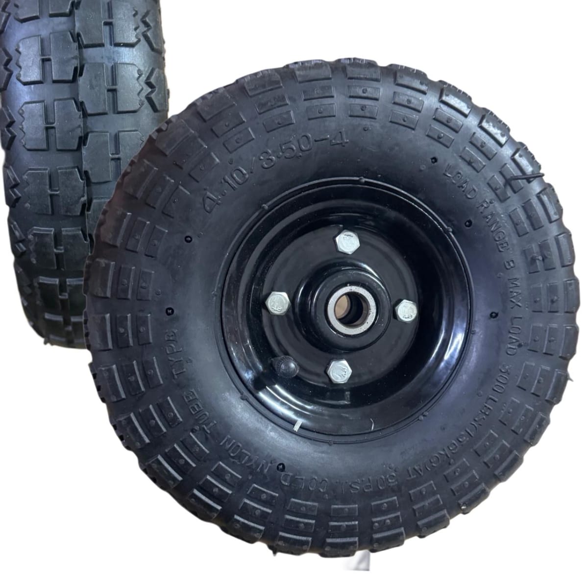 Rueda Inflable Para Yegua De 10pulg con Rodamientos Pack 2 UND3