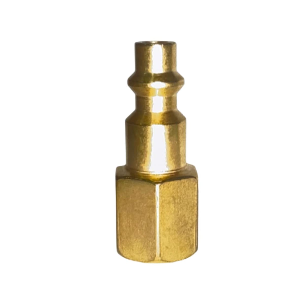 Acople Conector Rapido Hembra 1/4 Npt Para Aire Hi Bronce 0