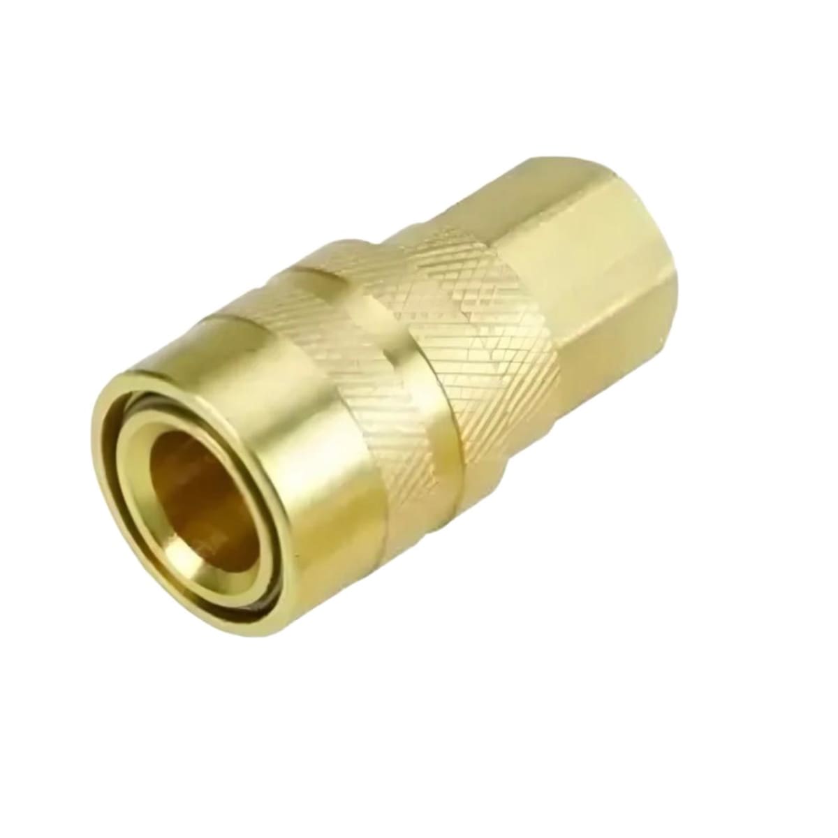 Acople Conector Rapido 1/4 Hilo 1/4 Npt Hembra Hi Bronce 0