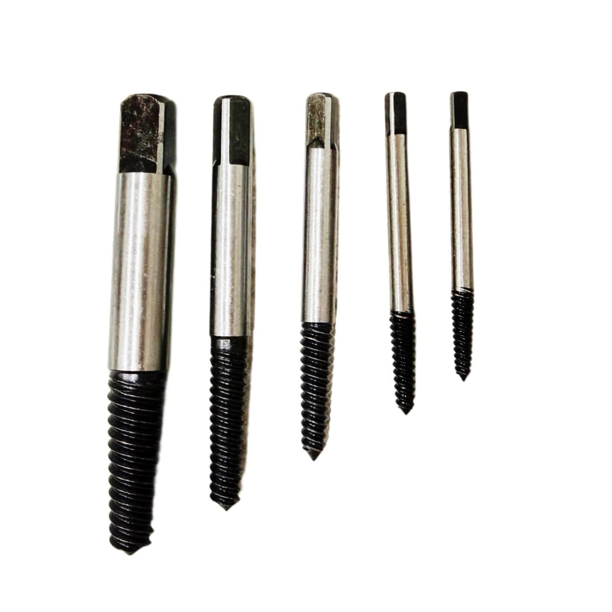 Extractor Perno y Tornillo Cortado o Rodado 5 pcs Rabo Chancho3